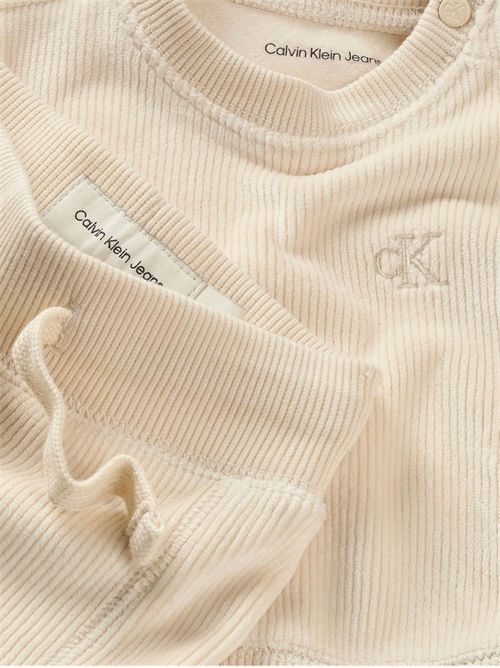 CALVIN KLEIN Tuta in velluto per Neonati CALVIN KLEIN | CKIN0IN00236JPGB